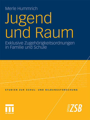 cover image of Jugend und Raum